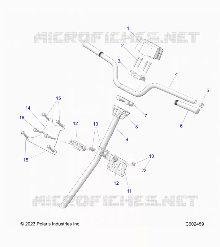 DIRECTION, H-BAR, DIRECTION POST, GRIPS