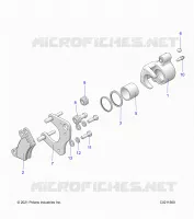 BRAKES, BRAKE ETRIER DE FREIN AVANT