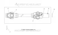 DRIVE TRAIN, FRONT ARBRE DE TRANSMISSION