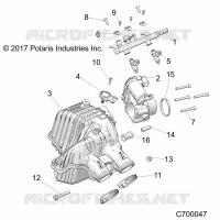 ENGINE, PRISE D'AIR MANIFOLD