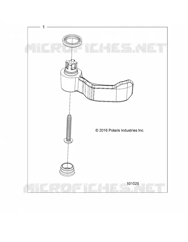 CONTROLS, ACCELERATEUR, THROTTLE LEVER KIT