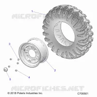 ROUES, FRONT