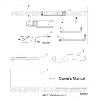 REFERENCES, TOOL KIT AND MANUEL DU PROPRIETAIRE