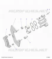 FREIN AVANT CALIPER