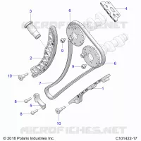 CHAINE DE DISTRIBUTION AND SPROCKET