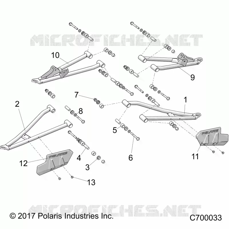 SUSPENSION AVANT CONTROL ARMS