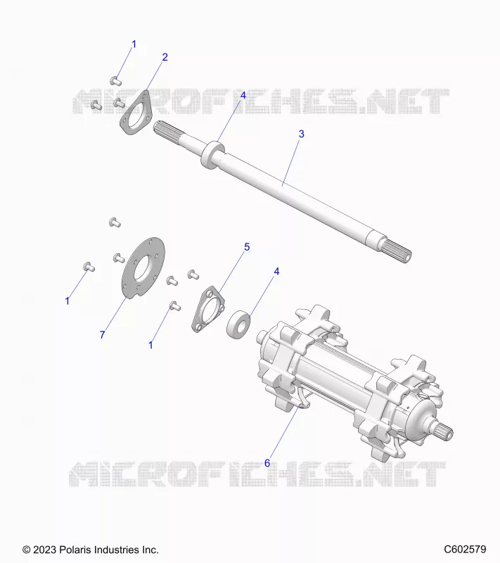 DRIVE TRAIN, JACKSHAFT AND ARBRE DE TRANSMISSION