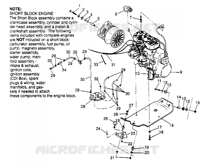 SUPPORT MOTEUR CLASSIC 0952865 (4929072907C003)