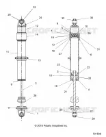SUSPENSION ARRIERE SHOCK INTERNALS