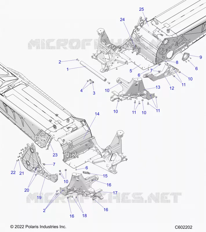 CHASSIS, BULKHEAD ASM.