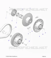 SYSTÃˆME DE TRANSMISSION, CLUTCH, SECONDARY