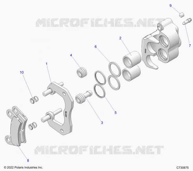 BRAKES, ETRIER DE FREIN ARRIERE