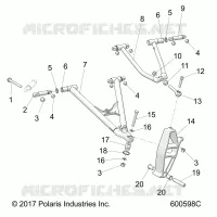 TRIANGLES SUSPENSIONS AVANT 