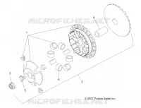 SYSTÈME DE TRANSMISSION, PRIMARY CLUTCH