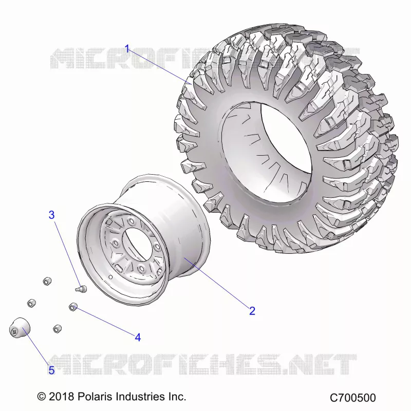 ROUES, REAR