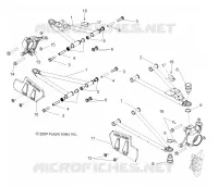 SUSPENSION AVANT CONTROL ARMS