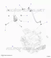 SYSTÃˆME DE TRANSMISSION, MAIN GEARCASE MOUNTING