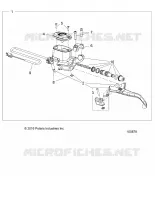 FREIN AVANT BRAKE LEVER AND MASTER CYLINDER