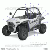EMBLEMESS GRAPHICS- Z24ASE99P5 (900551-01)