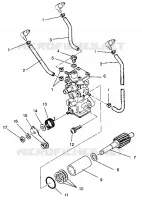 POMPE A HUILE RXL 0940768 and RXL TOURING 0940869 (4925062506045A)