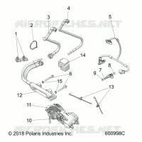 SYSTÃˆME D'ALIMENTATION, RAIL, LINES AND THROTTLE BODY