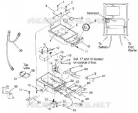 BOITIER ELECTRIQUE SL 700 B964066 and Intl. SL 700 I964066 (4935633563B012)