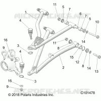 SUSPENSION AVANT A-ARMS