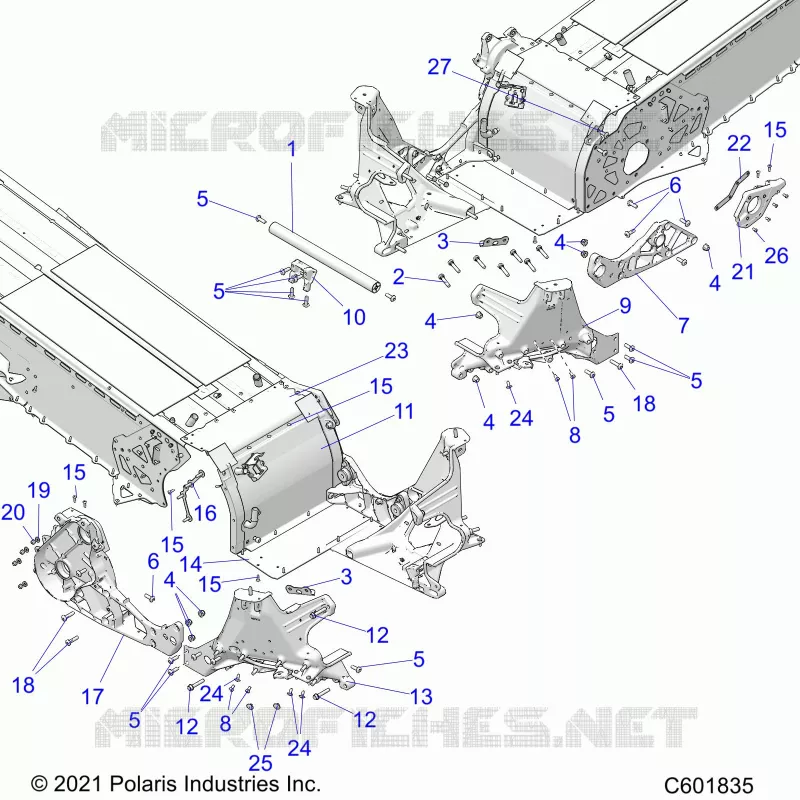 CHASSIS, BULKHEAD ASM.