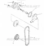 POMPE A EAU 500 CARB 0952764 (4929192919C007)