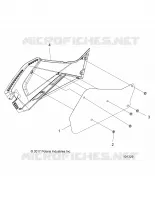 CARENAGE LATERAL DROIT 1 UP