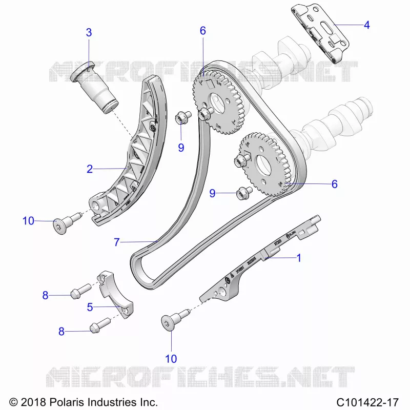 CHAINE DE DISTRIBUTION AND SPROCKET