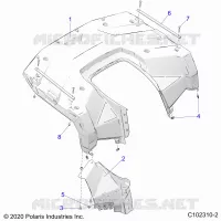 CARROSSERIE ARRIERE CAB