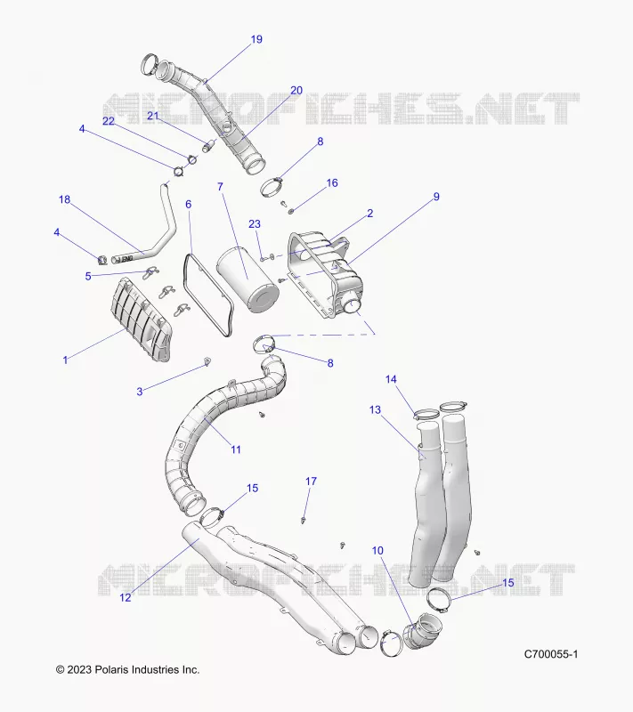 ENGINE, PRISE D'AIR SYSTEM