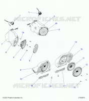 ELECTRICITE, AUDIO, SPEAKERS RIDE COMMAND