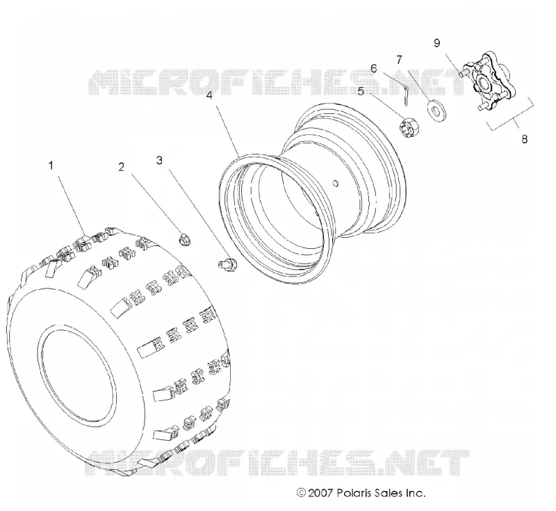 ROUES, REAR