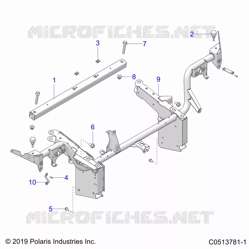 CHASSIS, FRONT CADRE ASM. (CANADA)