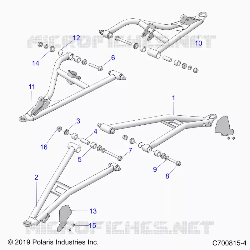 SUSPENSION AVANT CONTROL ARMS