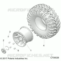 ROUES, REAR