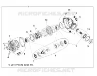 SYSTÈME DE TRANSMISSION, FRONT PONT INTERNALS