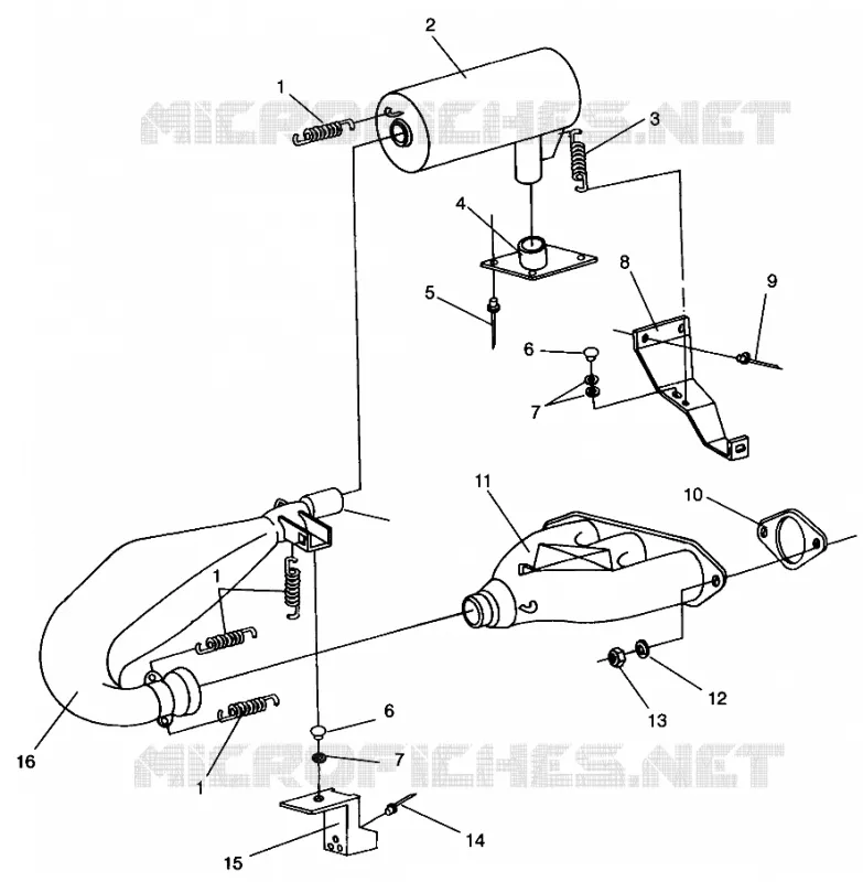 ECHAPPEMENT XLT RMK 0960956, XLT SKS 0960556 and EUROPEAN XLT SKS E96055 (4931813181C006)