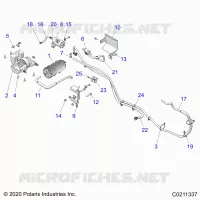 RESERVOIR DE CARBURANT EVAP SYSTEM