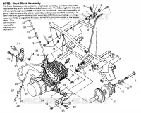 SUPPORT MOTEUR (300) XPRESS 300 W969530 (4935923592A013)