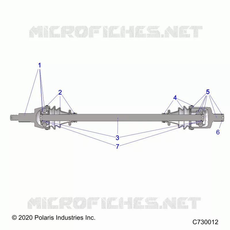SYSTÃˆME DE TRANSMISSION, FRONT HALF SHAFT