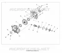 SYSTÈME DE TRANSMISSION, PONT ARRIERE INTERNALS