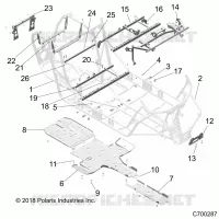 CHASSIS, MAIN FRAME AND SKID PLATES