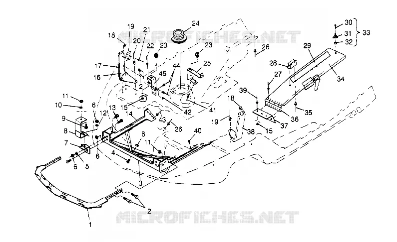 CARROSSERIE AVANT 440 0952760, 440 SKS 0952560,  and EUROPEAN 440 SKS E95256 (4929032903A011)