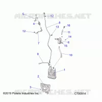 RESERVOIR DE CARBURANT, EVAP- R21RRH99BC (C700914)