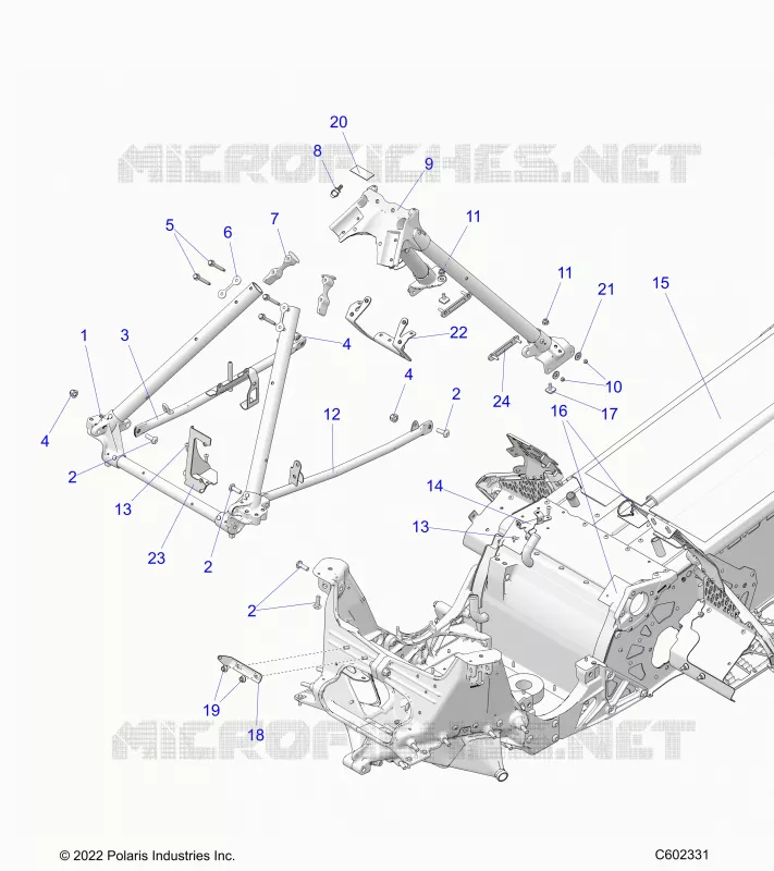 CHASSIS, CHASSIS ASM. AND OVER STRUCTURE