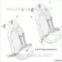 SIEGE BELT MOUNTING