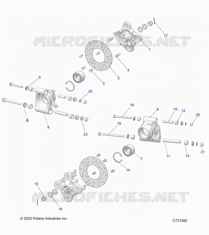 SUSPENSION, PORTE BAGAGES ARRIERE